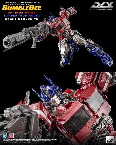 Mô Hình Ráp Sẵn Threezero Transformers: Bumblebee DLX Optimus Prime (Cybertron Mode) – bản Event Exclusive của Threezero