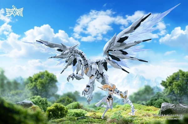 Mô Hình Lắp Ráp Model Kit Odo Lifeform: Dragon’s Heart Daytime Meteor của Souling toys