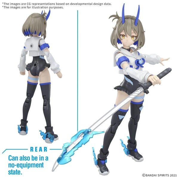Mô Hình Lắp Ráp 30MS SIS-N00 SOUREI [COLOR B] của Bandai Nhật Bản