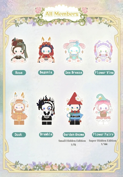 [Blind box] Hộp MÙ EMMA Secret Forest Garden Dating Series