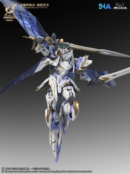 Mô Hình Lắp Ráp SC-009 Divine Invoker - Percival của SNAA