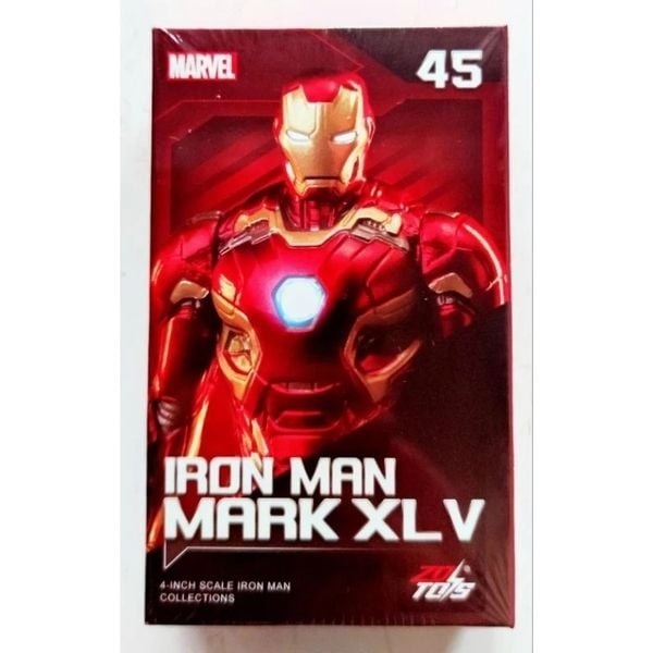 Mô hình Marvel - Iron Man Mark XLV MK45 (4 Inch) - ZD Toys - ZM27