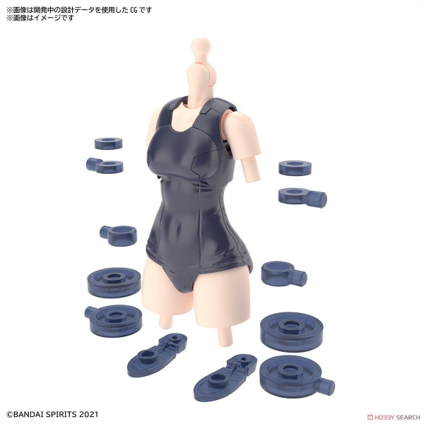 Mô hình lắp ráp 30MS OPTION BODY PARTS TYPE S02 [COLOR B] của Bandai