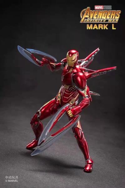 Mô Hình Ráp Sẵn Iron Man Mk 50 DELUXE Ver của ZDTOYS ZM14
