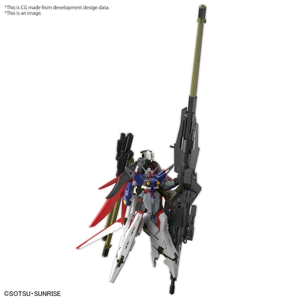 Mô Hình Lắp Ráp Gundam HG 1/144 DESTINY GUNDAM SpecⅡ&ZEUS SILHOUETTE của Bandai Nhật bản