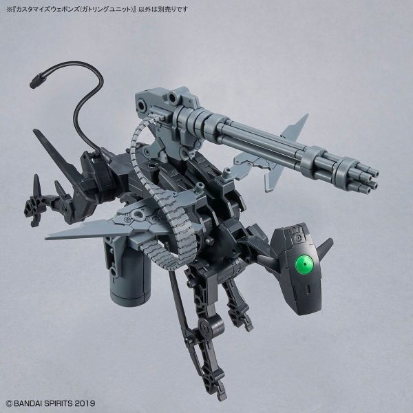 Mô Hình Lắp Ráp Phụ kiện 30MM 1/144 Customize Weapons - Gatling Unit của Bandai Nhật bản