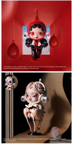 Mô Hình Hộp Mù Blindbox Skull Panda Image of Reality Series