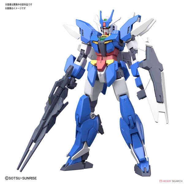 Mô Hình Lắp Ráp HG 001 1/144 EARTHREE GUNDAM HGBD:R BUILD DIVER RISE của Bandai Nhật