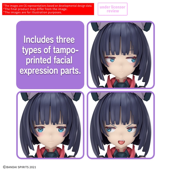 Mô Hình Lắp Ráp 30MS SIS-K00 MICOLULU [COLOR B] của Bandai Nhật Bản