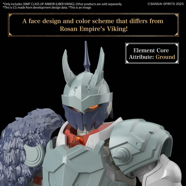 Mô Hình Lắp Ráp 30MF Bộ Phụ Kiện CLASS UP ARMOR (LIBER VIKING) của Bandai Nhật Bản