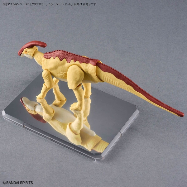 Đế Trưng Bày ACTION BASE 7 - CLEAR COLOR MIRROR STICKERS SET của Bandai Nhật Bản