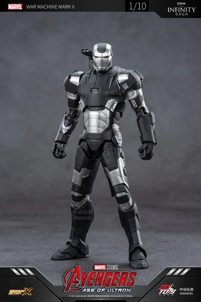 Mô Hình Ráp Sẵn Marvel Ironman 2 Ironman War Machine Mark 2 của ZDtoys