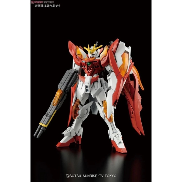 Mô hình Lắp Ráp Gundam HG 1/144 HGBF Wing Gundam Zero Honoo của Bandai Nhật Bản