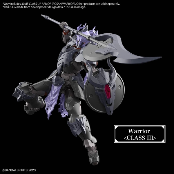 Mô Hình Lắp Ráp 30MF CLASS UP ARMOR - ROSAN WARRIOR của Bandai Nhật bản