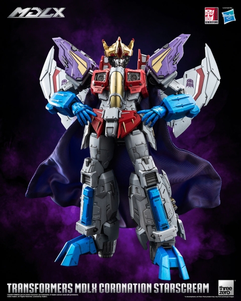 Mô Hình Ráp Sẵn Transformers - MDLX Coronation Starscream của Threezero