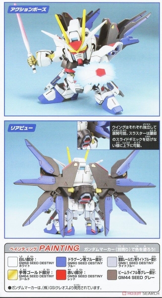 Mô Hình Lắp Ráp Gundam SD BB Senshi C.E. Battles of Destiny Set (set4) của Bandai Nhật Bản