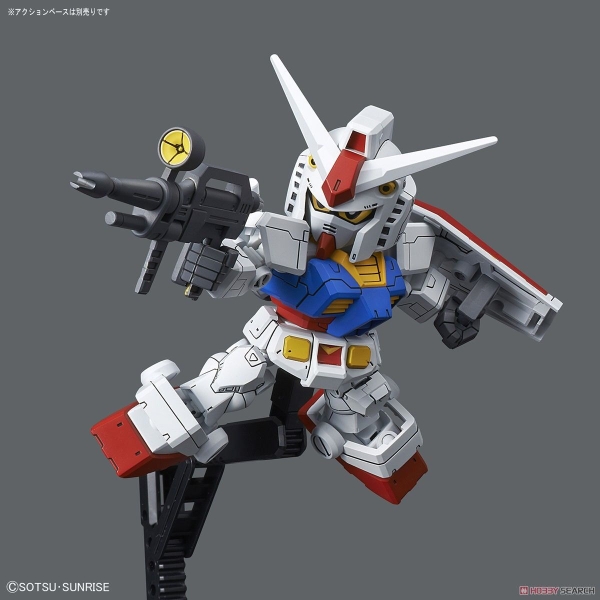 Mô Hình Lắp Ráp Gundam SD GUNDAM CROSS SILHOUETTE RX-78-2 GUNDAM của Bandai Nhật Bản
