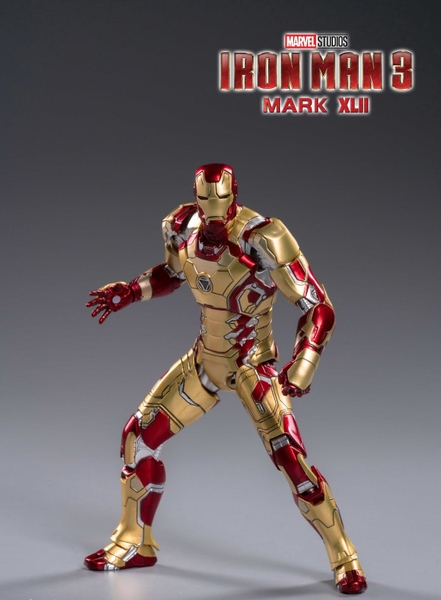 Mô Hình Ráp Sẵn Iron Man Mark XLII (MK42) tỉ lệ 1/100 của ZDtoys