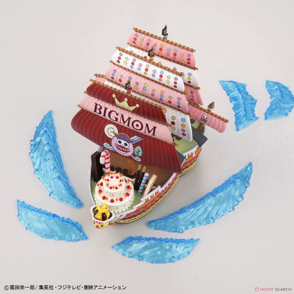 Mô Hình Lắp Ráp ONE PIECE GRAND SHIP COLLECTION QUEEN-MAMA-CHANTER của Bandai Nhật Bản