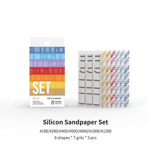 Giấy Nhám Silicon Dspiae Silicon Sandpaper #180-#1200 SS-ES01 ~ SS-ES12