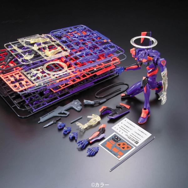 Mô Hình Lắp Ráp Gundam HG EVANGELION 01 (NEW MOVIE KAKUSEI ver.) của Bandai Nhật Bản