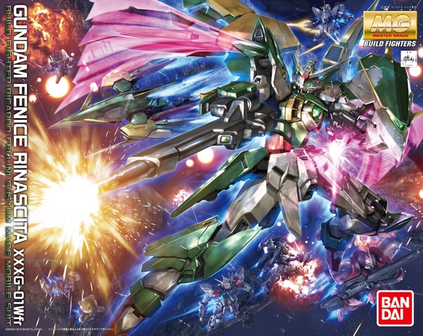 Mô Hình Lắp Ráp MG 1/100 GUNDAM FENICE RINASCITA của Bandai Nhật