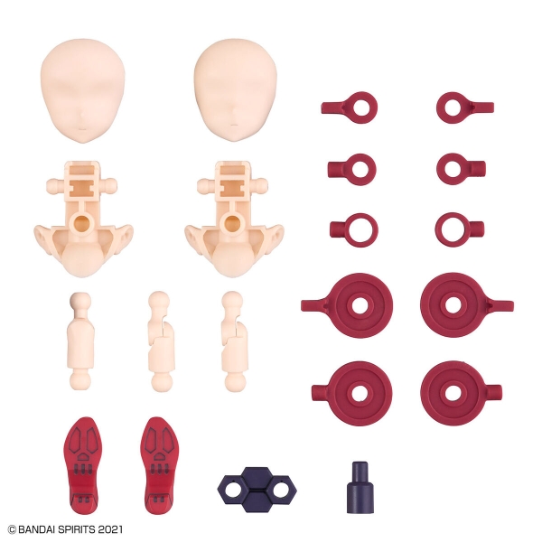 Mô hình Lắp Ráp 30MS Bộ Phụ kiện OPTION PARTS SET 6 (CHASER COSTUME) [COLOR A] của Bandai Nhật Bản
