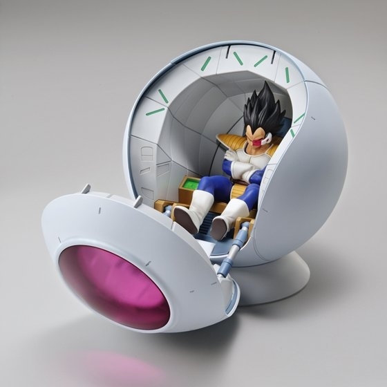 Mô Hình Lắp Ráp FRS  Figure-rise Mechanics SAIYAN SPACE POD của Bandai Nhật Bản