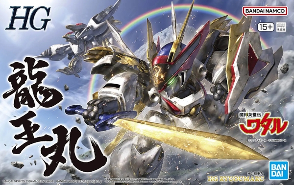Mô Hình Lắp Ráp Gundam HG Ryuoumaru của Bandai Nhật Bản