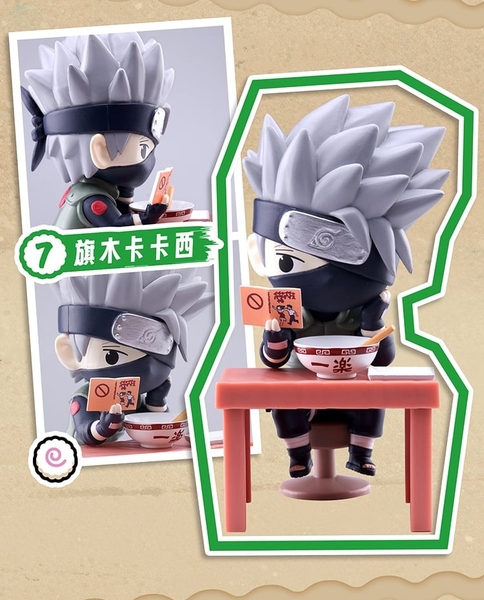 Hộp Mù BlindBox BN Figure Q - BN FIGURE Q Naruto Shippuuden Ramen Theme của Bandai