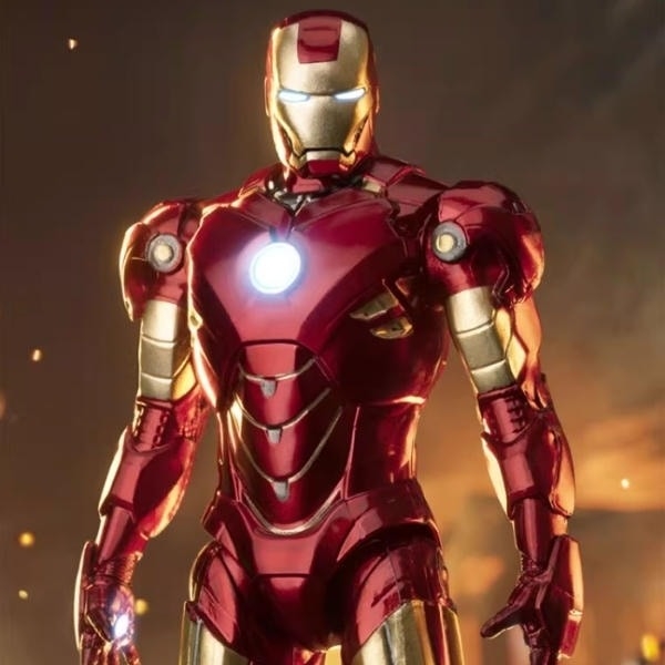 Mô Hình Ráp Sẵn Marvel - Iron Man Mark IV - 4 Inch - ZD Toys - ZM22