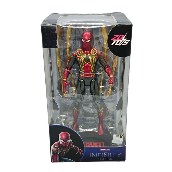 Mô Hình Ráp Sẵn Marvel Legend Iron Spider ZM37 của ZDtoys