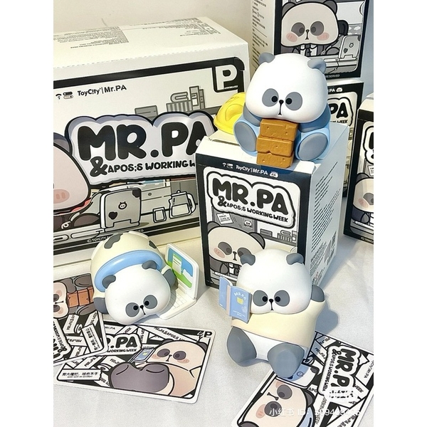 [Hộp Mù] Mr.Pa Apos;s Working Week của ToyCity