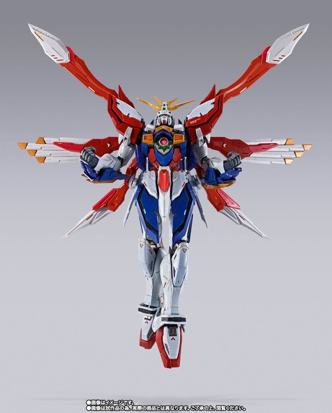 Mô Hình Ráp Sẵn METAL BUILD Burning Gundam & Burning Gundam Second của P-Bandai Nhật Bản