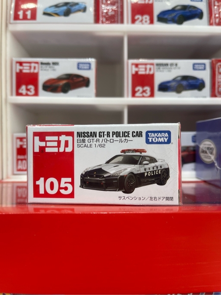 Tomica No.105 Nissan GT-R Police Car