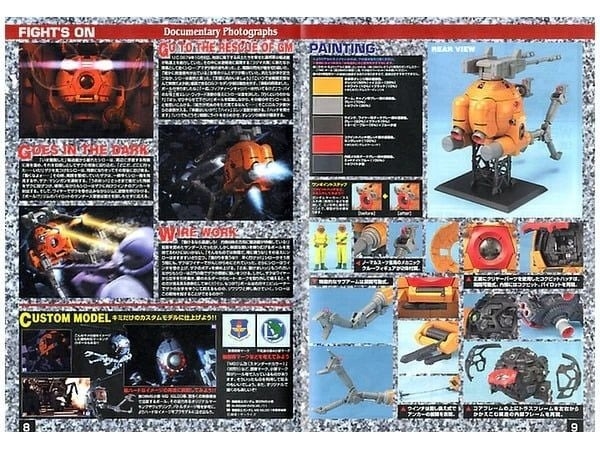 Mô Hình Lắp Ráp Gundam MG 1/100 BALL - 08th MS TEAM VER của Bandai Nhật Bản