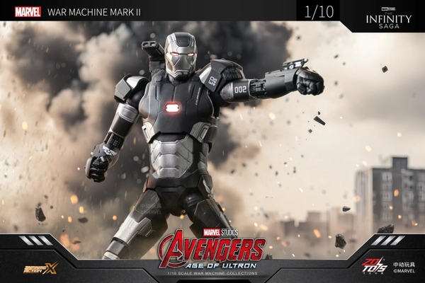 Mô Hình Ráp Sẵn Marvel Ironman 2 Ironman War Machine Mark 2 của ZDtoys