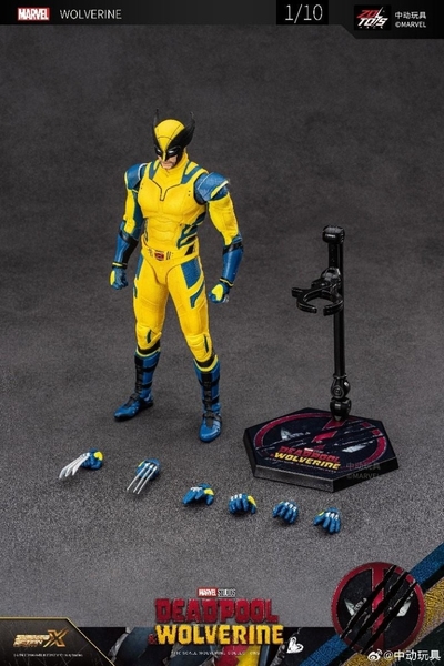 Mô Hình Ráp Sẵn Marvel 1/10 Wolverine - DeadPool & Wolverine của ZDtoys