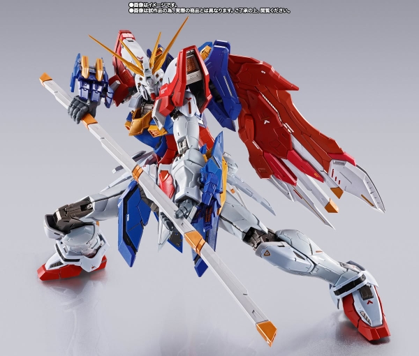 Mô Hình Ráp Sẵn METAL BUILD Burning Gundam & Burning Gundam Second của P-Bandai Nhật Bản
