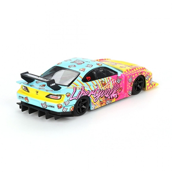 Mô Hình Xe Minigt Card Version MGT00743 Nissan LB-Super Silhouette S15 SILVIA LB KUMA