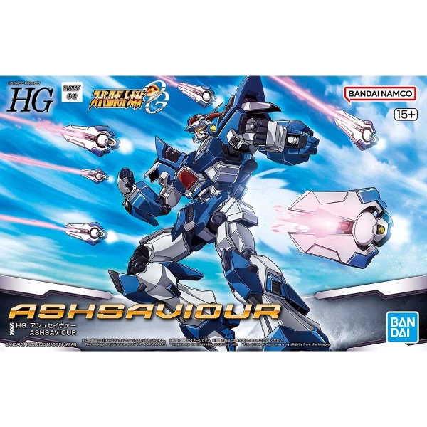 Mô Hình Lắp Ráp Gundam HG Super Robot Wars OG Ashsaviour của Bandai Nhật Bản