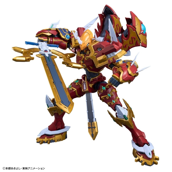 Mô Hình Lắp Ráp FRS Figure Rise Standard Amplified - DIGIMON - KAISERGREYMON của Bandai Nhật bản