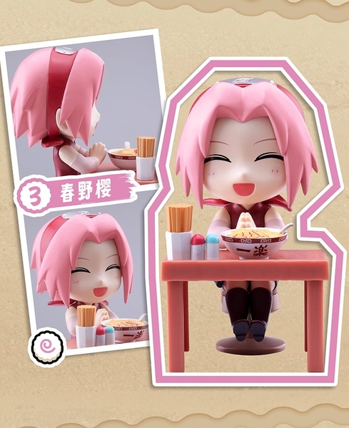 Hộp Mù BlindBox BN Figure Q - BN FIGURE Q Naruto Shippuuden Ramen Theme của Bandai