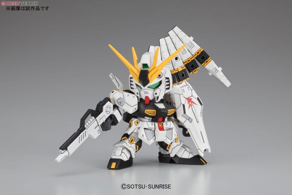 Mô Hình Lắp Ráp Gundam SD BB387 νGUNDAM của Bandai Nhật Bản