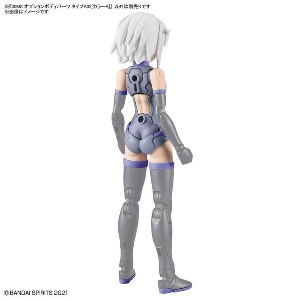 Mô Hình Lắp Ráp Bộ Phụ Kiện 30MS OPTION BODY PARTS TYPE A02 [COLOR A] của Bandai Nhật Bản