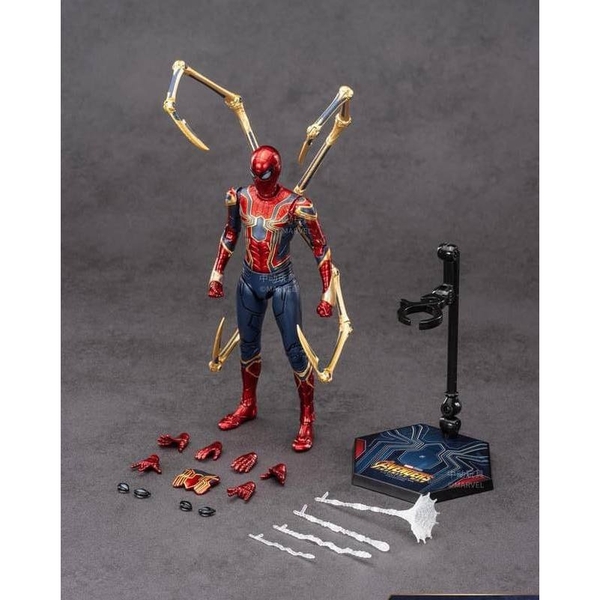 Mô Hình Ráp Sẵn Marvel IRON SPIDER 2.0 Version của ZDToys