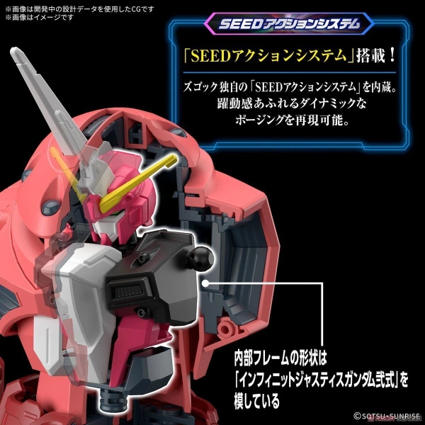 Mô Hình Lắp Ráp Gundam HG CE 1/144 ZGOK - SEED FREEDOM Ver của Bandai Nhật bản