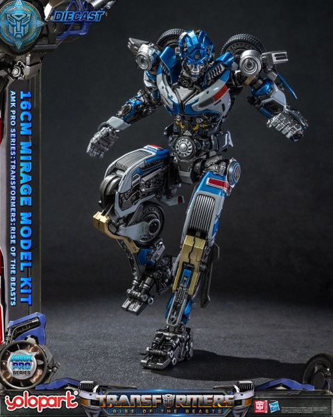 Mô Hình Lắp Ráp Transformers: Rise of the Beasts – 16cm Mirage – AMK PRO Series của YOLOPARK