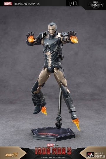 Mô Hình Ráp Sẵn Marvel Iron Man Mk15 của ZDtoys