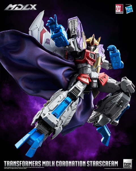 Mô Hình Ráp Sẵn Transformers - MDLX Coronation Starscream của Threezero